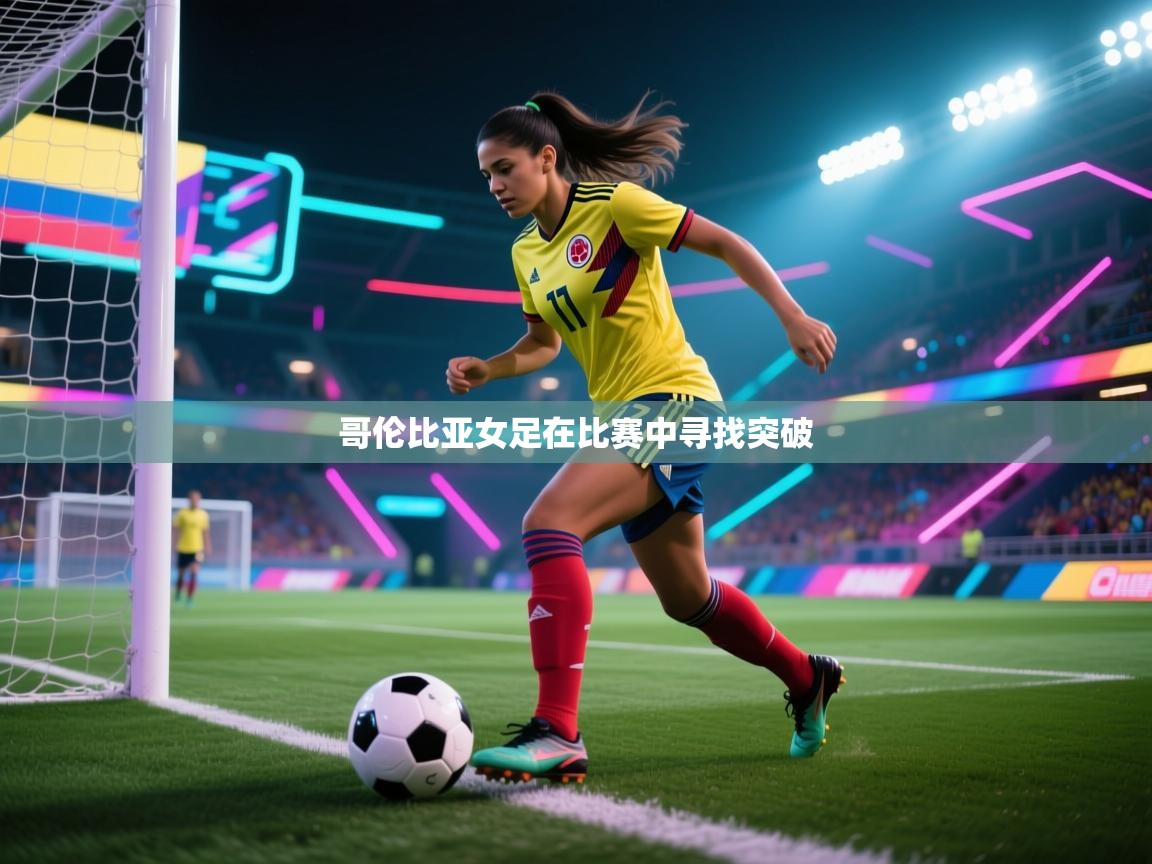 哥伦比亚女足在比赛中寻找突破 第1张